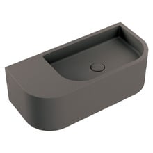 Blanca 650mm Concrete Wall Hung Basin
